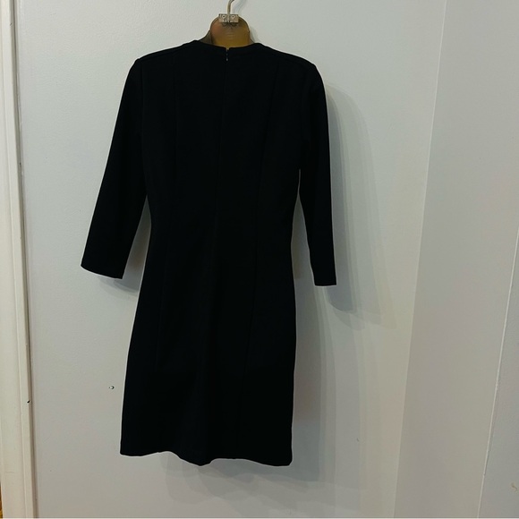 Michael Kors Black Studded Sheath Dress Size 6 Cocktail Party Work - Picture 5 of 6